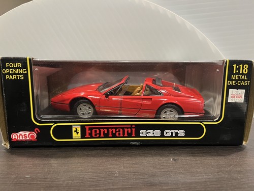 Ferrari 328 gts red - 1:18,
