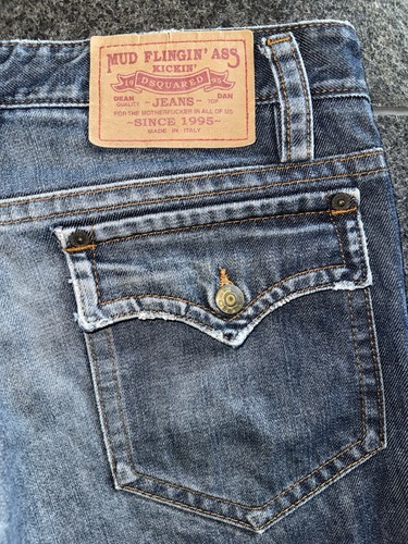 Dsquared2 homeless 2002 jeans - dsquared2,
