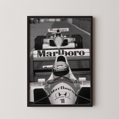 Poster ayrton senna - ayrton, racing