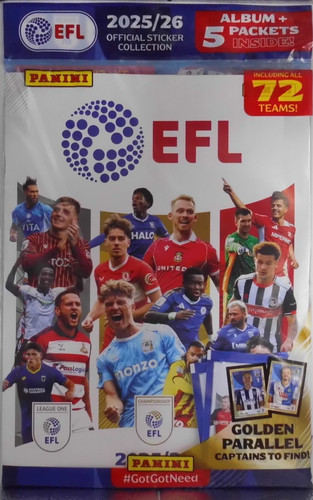Panini efl ufficiale adesivi - panini,