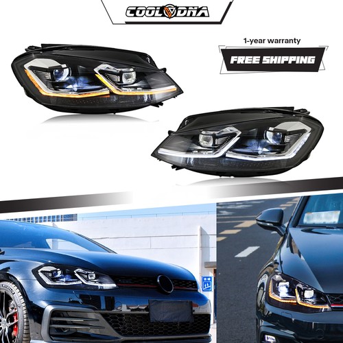 Fari full led per golf - fari, vw