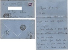 BUSTA CON LETTERA DI 2