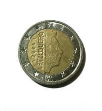 Moneta Rara Lussemburgo 2 Euro Letzebuerg,Granduca Henri 2004 Numismatica 