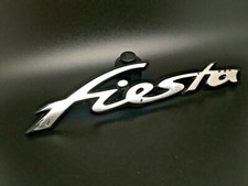 FORD FIESTA LOGO SIGLA EMBLEMA FREGIO STEMMA SCRITTA TARGHETTA BADGE PLACCA NOME