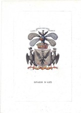 Araldica - L. TETTONI E F.SALADINI - MDCCCXLIII (1843) - FAMIGLIE D'ASTI