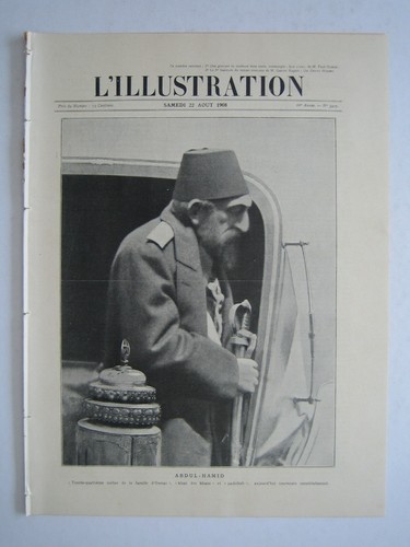 Old print magazine journal - old,