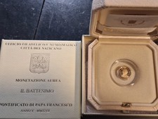 Vaticano 10,--€ Euro Oro Il