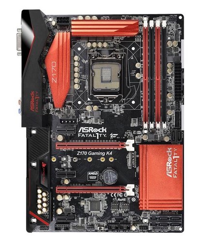 Asrock fatal1ty z170 gaming - asrock, k4