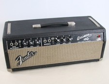 Amplificatore valvolare vintage Fender Bassman Black Face Panel 1967 testa AB165 USA FUNZIONANTE