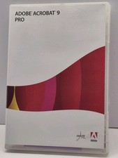 Adobe Acrobat 9 DVD professionale per Windows con chiave/codice 