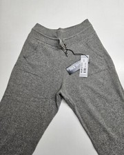 Pantalone Tuta 100% Puro Cashmere UNISEX M Nero Kasmir Cachemire Cashmire