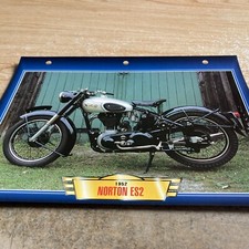 Norton 500 ES2 1952 Scheda
