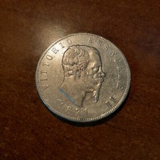 VITTORIO EMANUELE II - 5 Lire