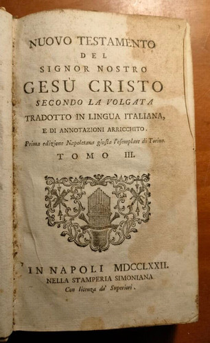 Nuovo testamento signor - nuovo,