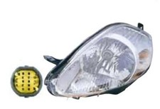 FARO FANALE PROIETTORE SINISTRO FIAT GRANDE PUNTO 05>08 PARAB CROMATA SP/GIALLO