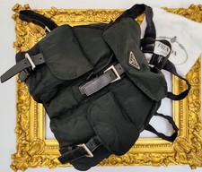 PRADA ZAINO NYLON NERO VINTAGE