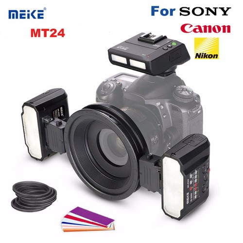 Meike mt24 macro twin flash - meike, mk-mt24