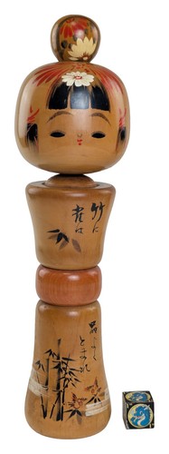 Bambola kokeshi creativa - bambola, xl