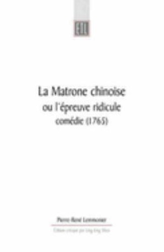 Matrone chinoise ou - la, :