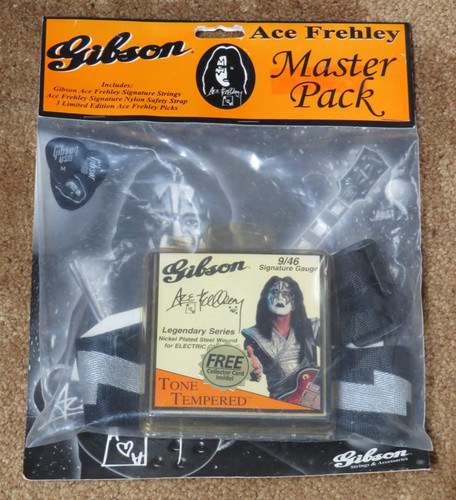 Kiss ace frehley gibson guitar - kiss,