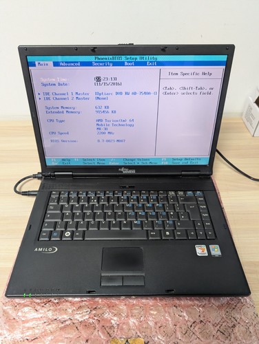 Fujitsu amilo la1703 amd - amilo,