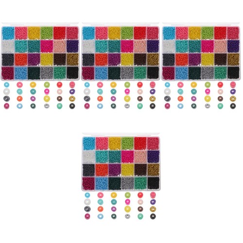 Perline vetro multicolore - perline, di