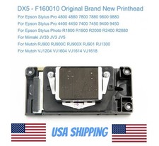 Nuova testina di stampa DX5