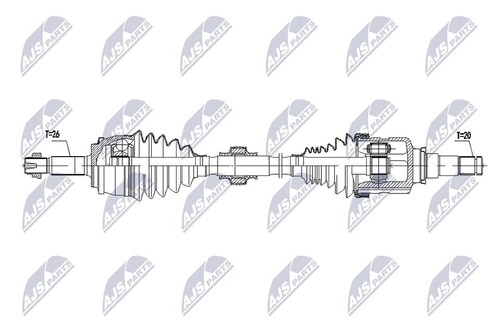 Albero motore originale nty - motore,