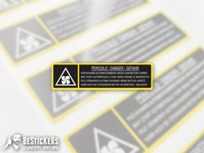 Adesivo etichetta  VENTOLA