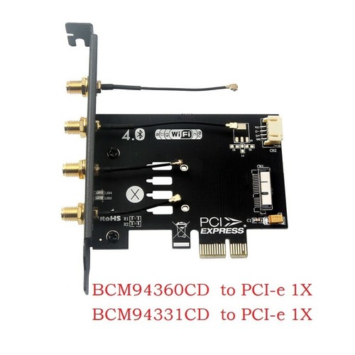 Bcm94360cd bcm94331cd pci - a, pci-e