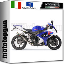 GPR SCARICO HOM DEEPTONE INOX SUZUKI GSX-R 1000 K7 2007 07 2008 08