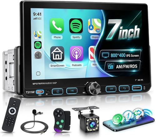 Autoradio singolo din wireless - autoradio,