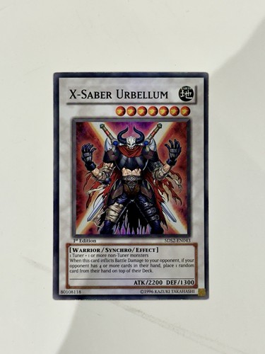 Tcg x saber urbellum - yu-gi-oh,