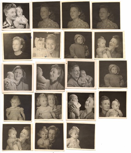 Serie ritratti madre bambini - madre, &