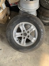 CERCHI IN LEGA KIA SORENTO 225/75/R16 + COPERTONI / GOMME Perfetti￼ 5 CERCHI !!!