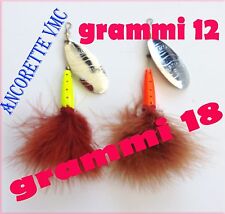 ARTIFICIALE PESCA TROTA CUCCHIAINO PALETTA ROTANTE VELTIC CUCCHIAINI FIUME MARE