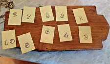 Numeri  in ottone per porte d'albergo