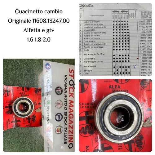 Cuscinetto cambio alfa - cuscinetto,