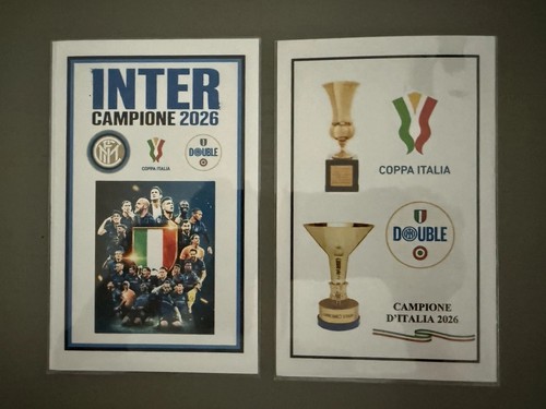 Mini folder inter campione - campione, di