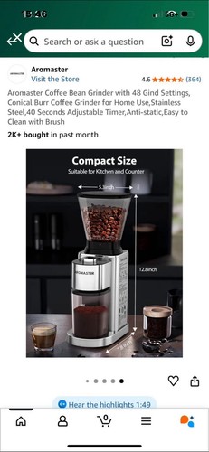 Aromaster cg204 smerigliatrice - aromaster,