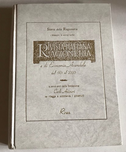 Rivista italiana ragioneria - italiana, di