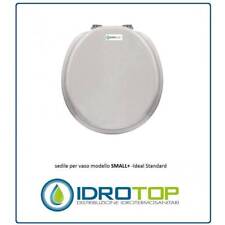 Copriwater Ideal Standard  SMALL BIANCO I.S.  Cerniera Cromo-Sedile-Asse Wc