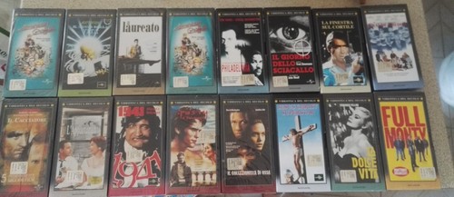 Video cassette originali film - originali,
