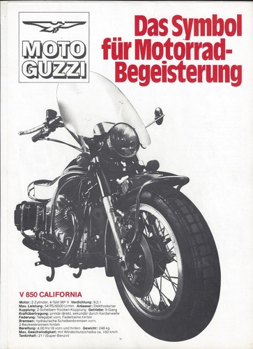 Moto guzzi v850 california - moto,