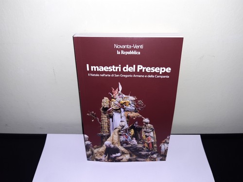 Libro maestri del presepe - libro, "
