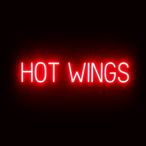Insegna spellbrite hot wings - insegna, |