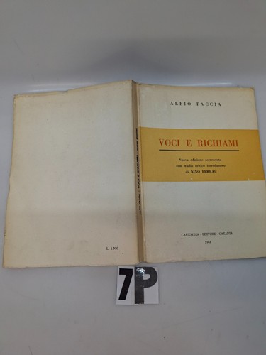 Alfio taccia voci richiami - taccia, e