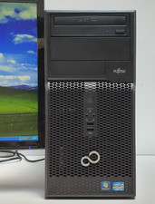 Fujitsu Windows 98/XP Gamer PC vecchio gioco computer 4 GB HD i3 3,30 GHz 500 GB DVD