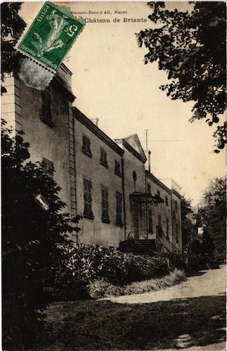 Cpa chateau briante - chateau,