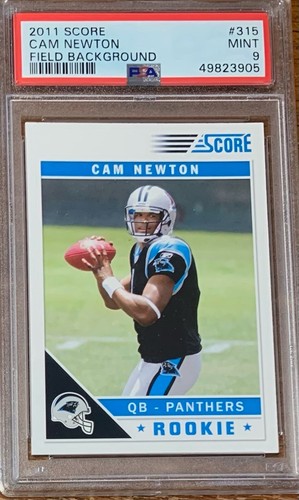 2011 score 315 cam newton - score,